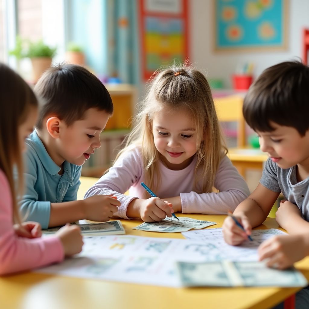 Çocuklara yönelik finansal eğitim atölyesi